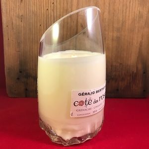 Roses Scented Candle - Cut Bottle - Vegan